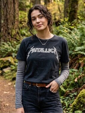 Metallica Black Graphic T-Shirt Black